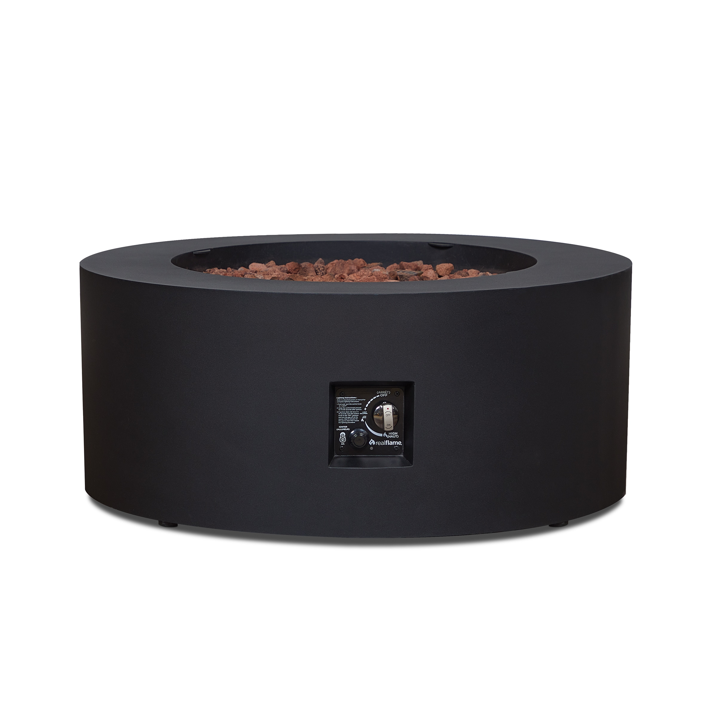 Real Flame C9815LP-BLK Outdoor-Gas-Firepits - View #4