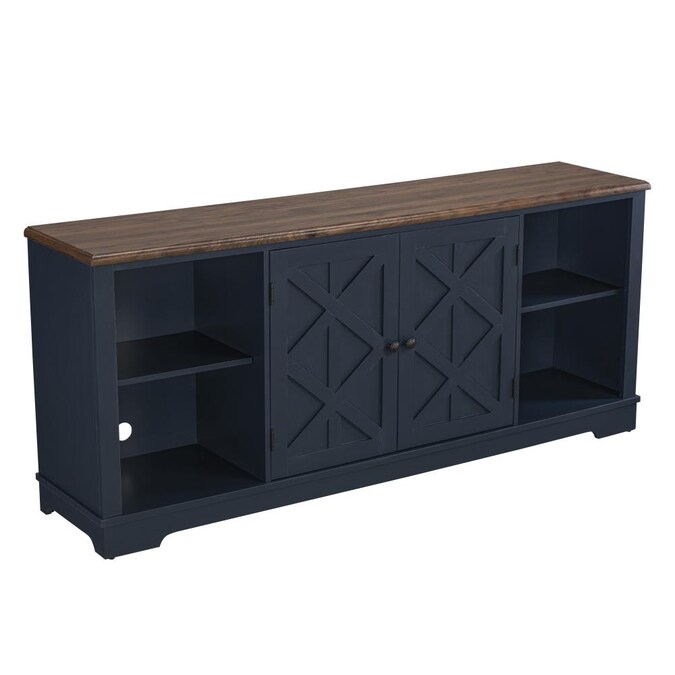 Festivo Navy TV Stand (Accommodates TVs up to 70-in) in the TV Stands ...