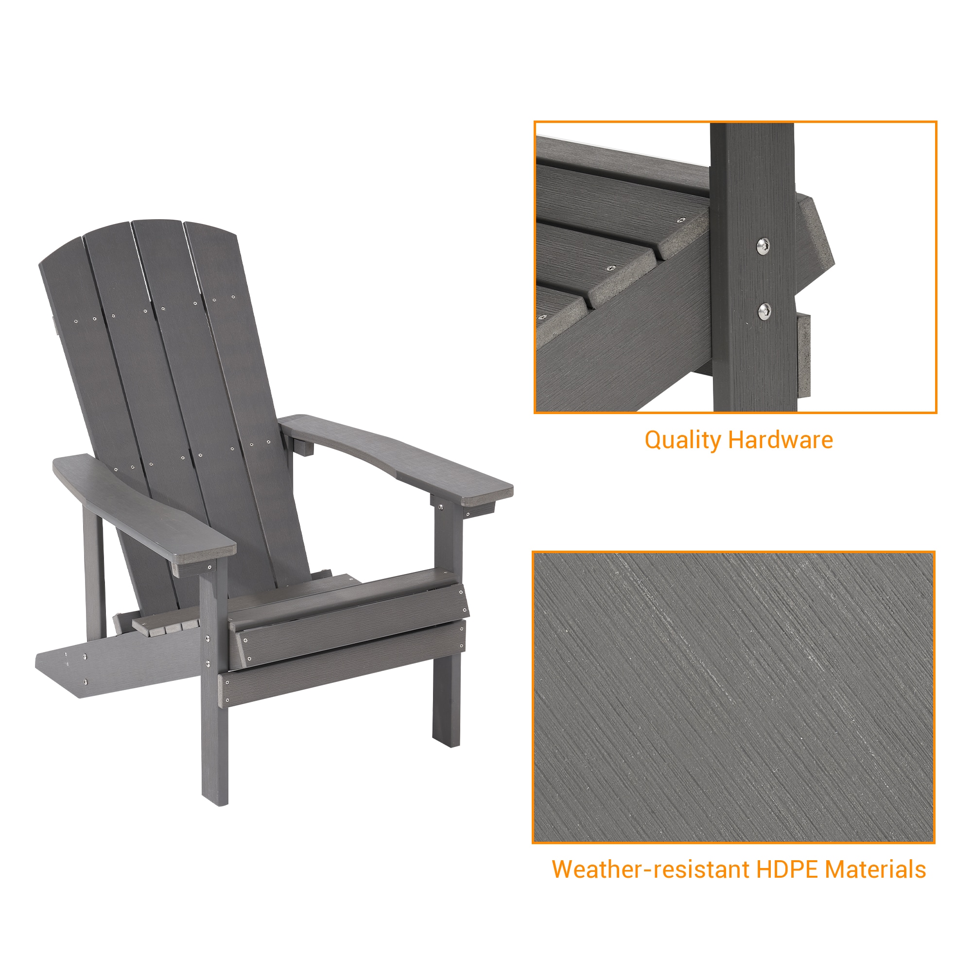 Sonkuki SD-AD-B3GY Patio-Chairs - View #4