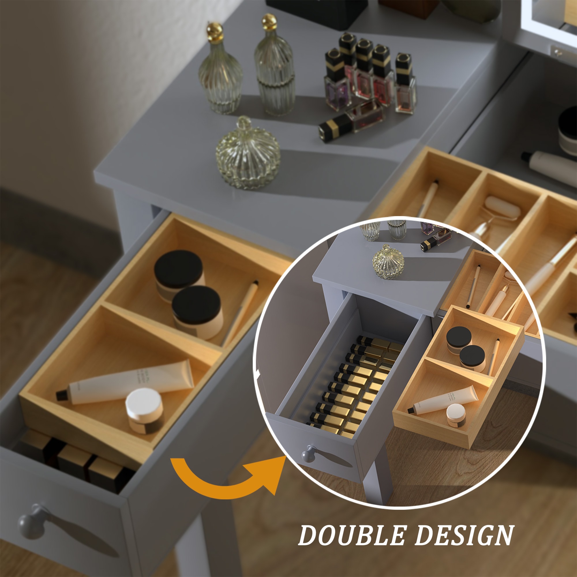 CESICIA Q122 Bedroom-Vanities - View #5