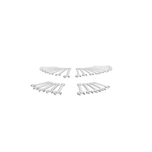 Kobalt 30-Piece 12-Point Metric and Standard (SAE) Standard Combination Wrench Set Kobalt 30-Piece 12-Point Metric and Standard (SAE) Standard Combination Wrench Set