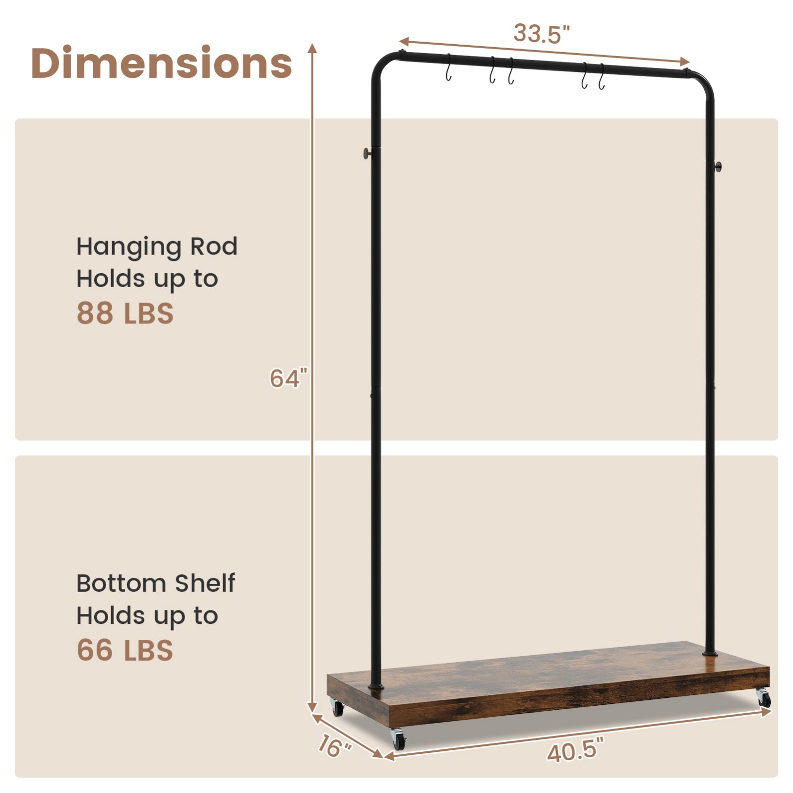 LIVIZA INS-65710 Garment-Racks - View #7