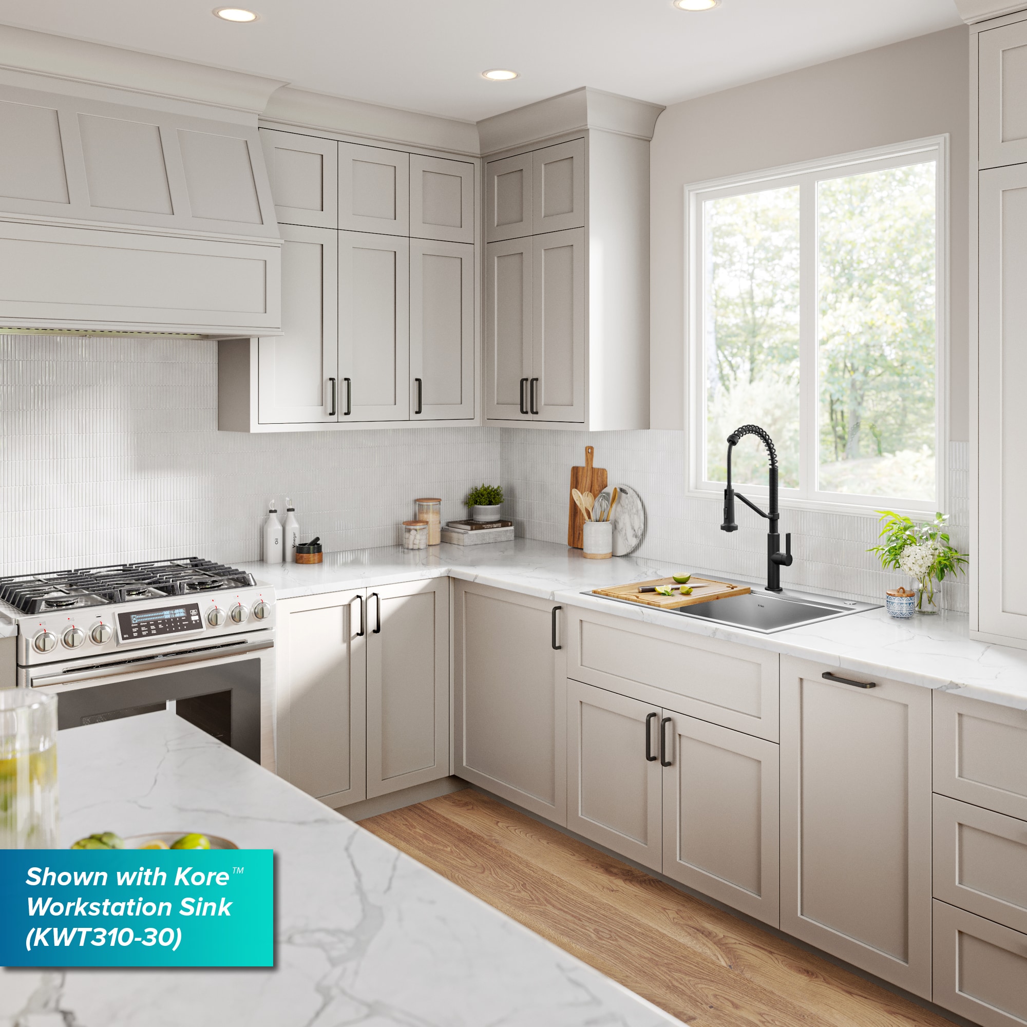 Kraus KPF-2643MB Kitchen-Faucets - View #14