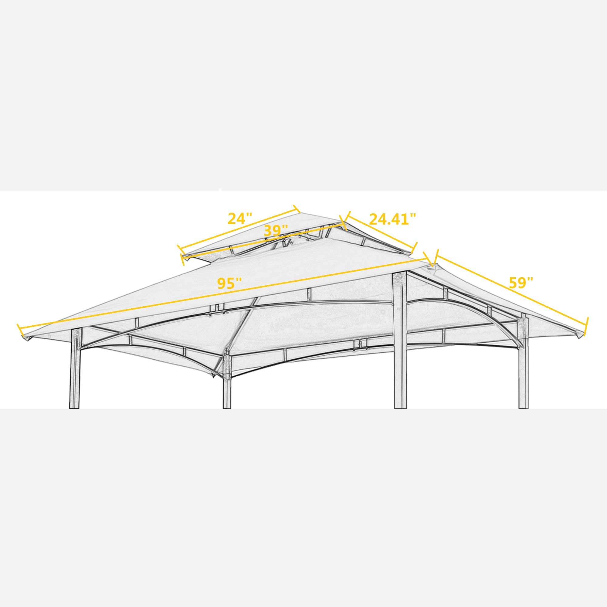 EXTRAUP YHLW41932280 Canopy-Parts-Acc - View #3
