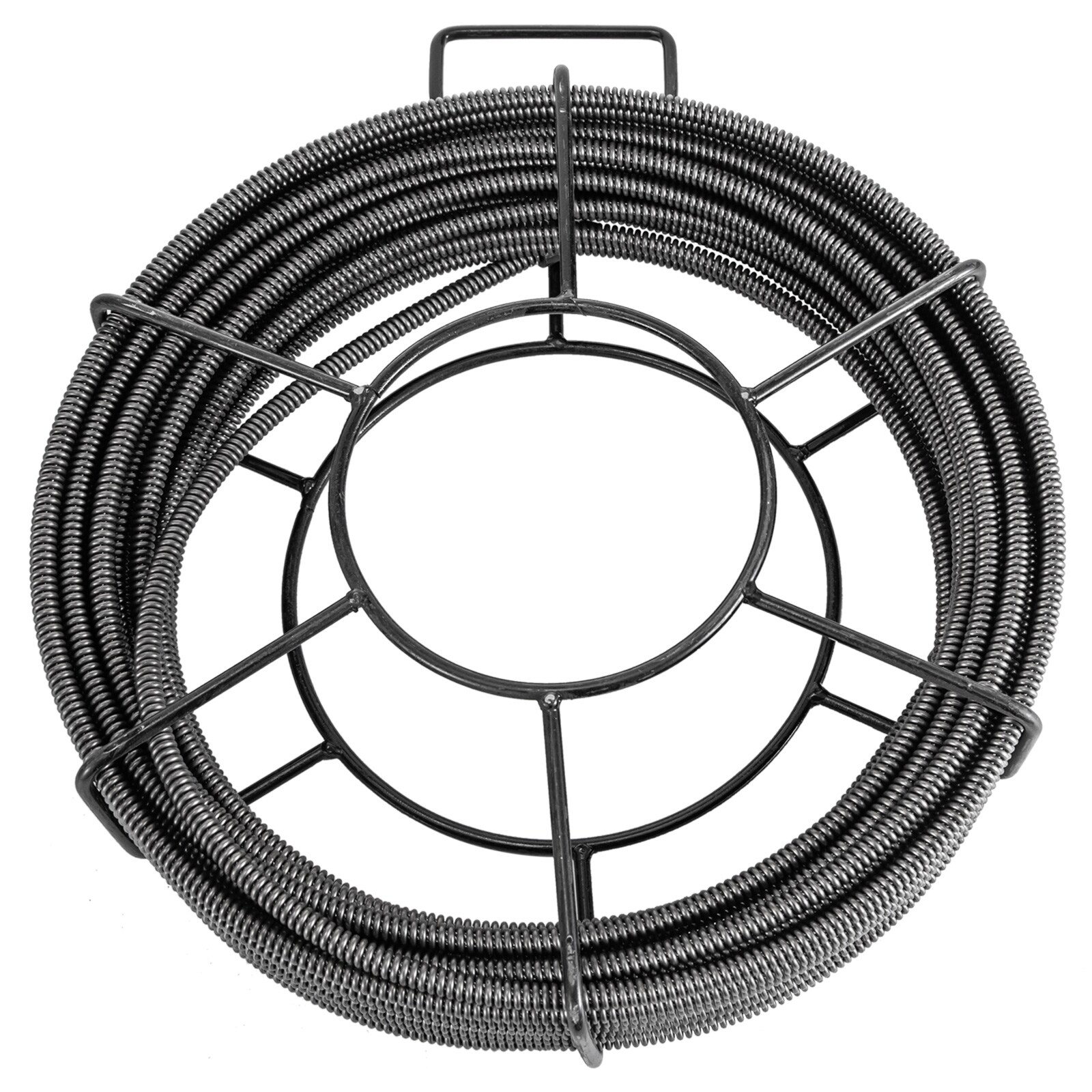 VEVORbrand Drain Cleaning Cable 100 Feet x 1/2 inch Solid Core Cable Sewer  Cable Drain Auger Cable Cleaner Snake