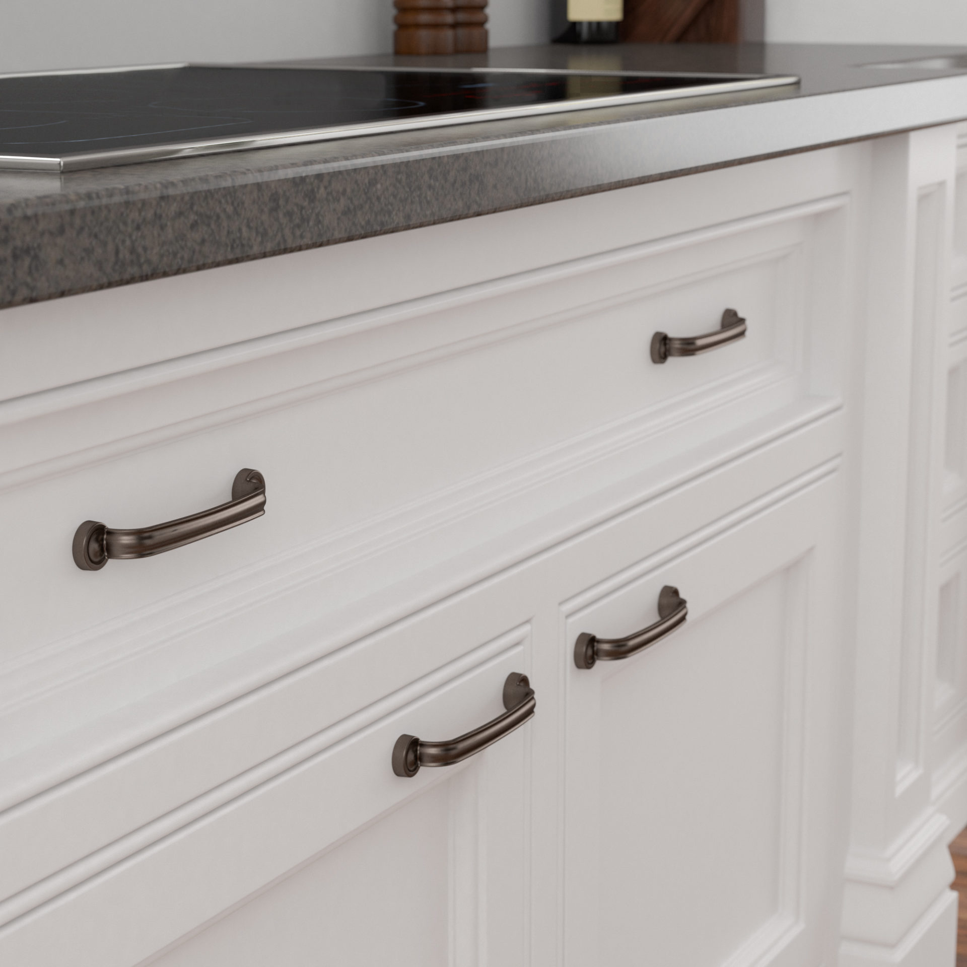 Richelieu BP8855128HBRZ Cabinet-Pulls - View #4