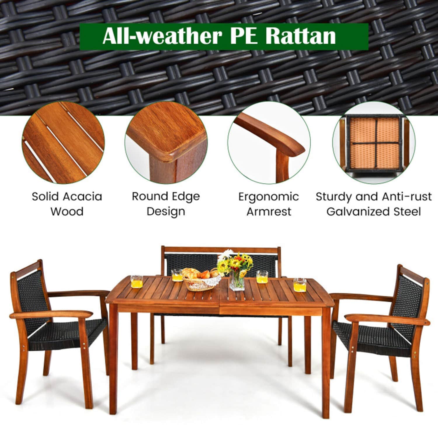 Mondawe MO-HW70441 Patio-Dining-Sets - View #6