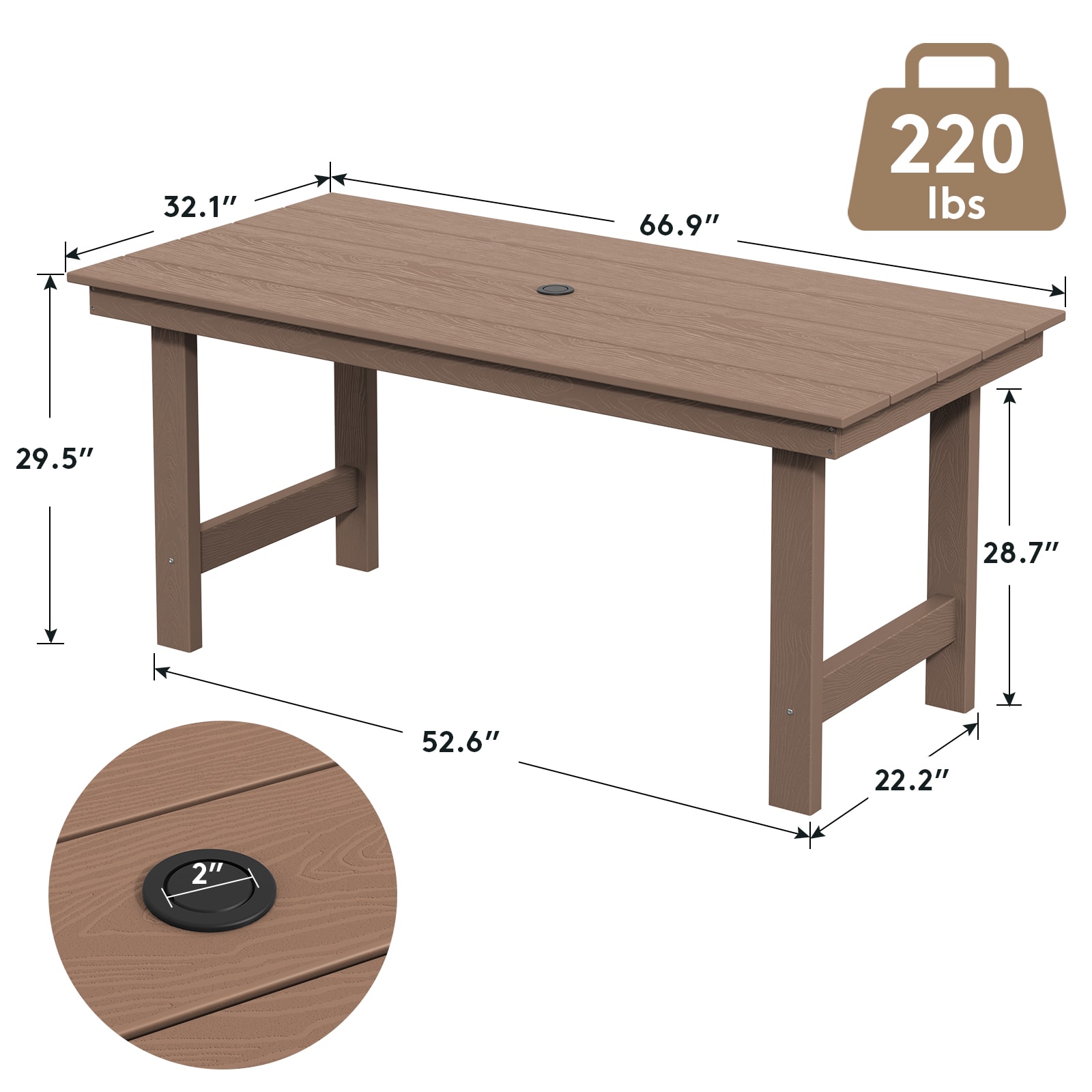 JEAREY JYCZ-BN Patio-Tables - View #2