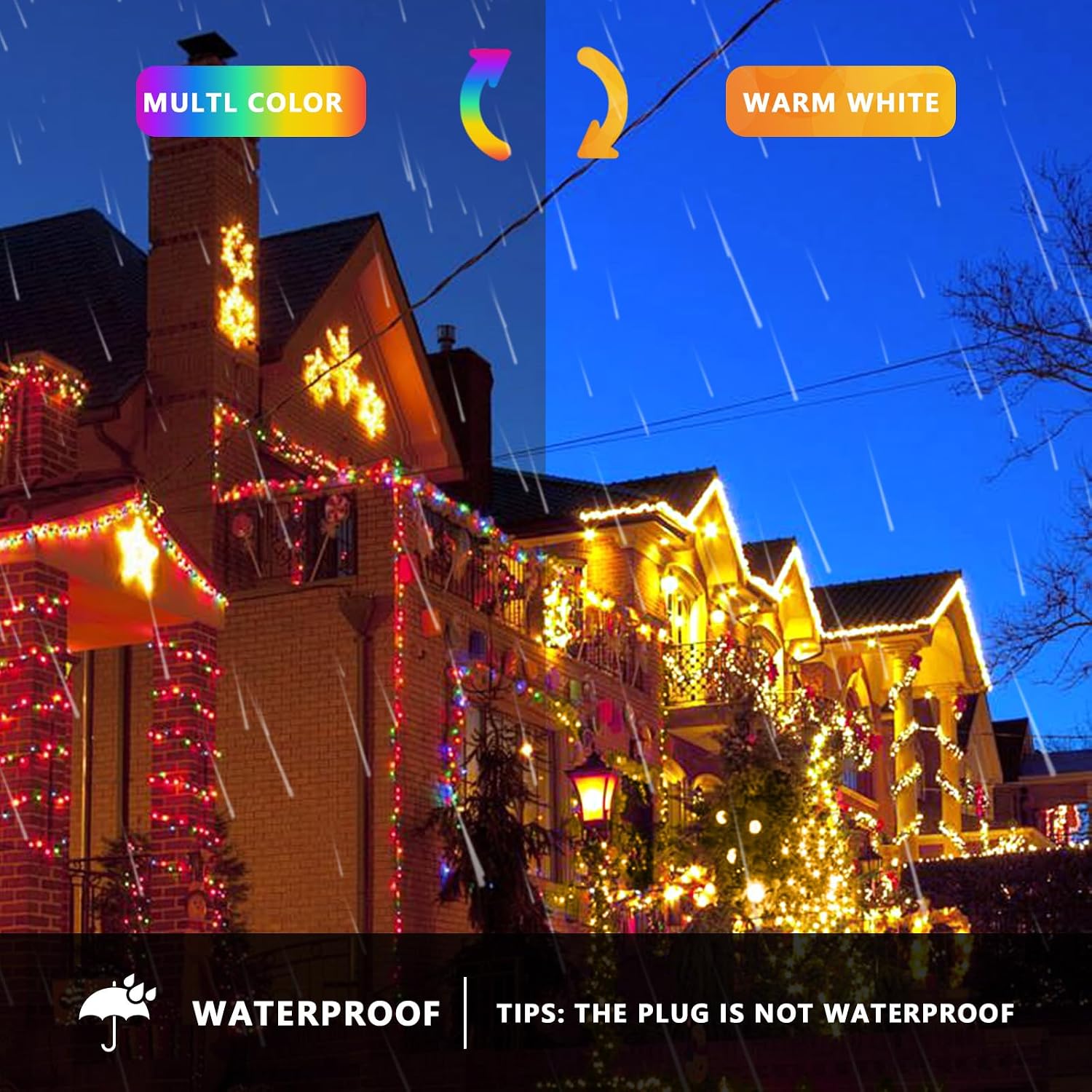 Segrass CHRIST-X004PEENF1 Patio-String-Lights - View #4