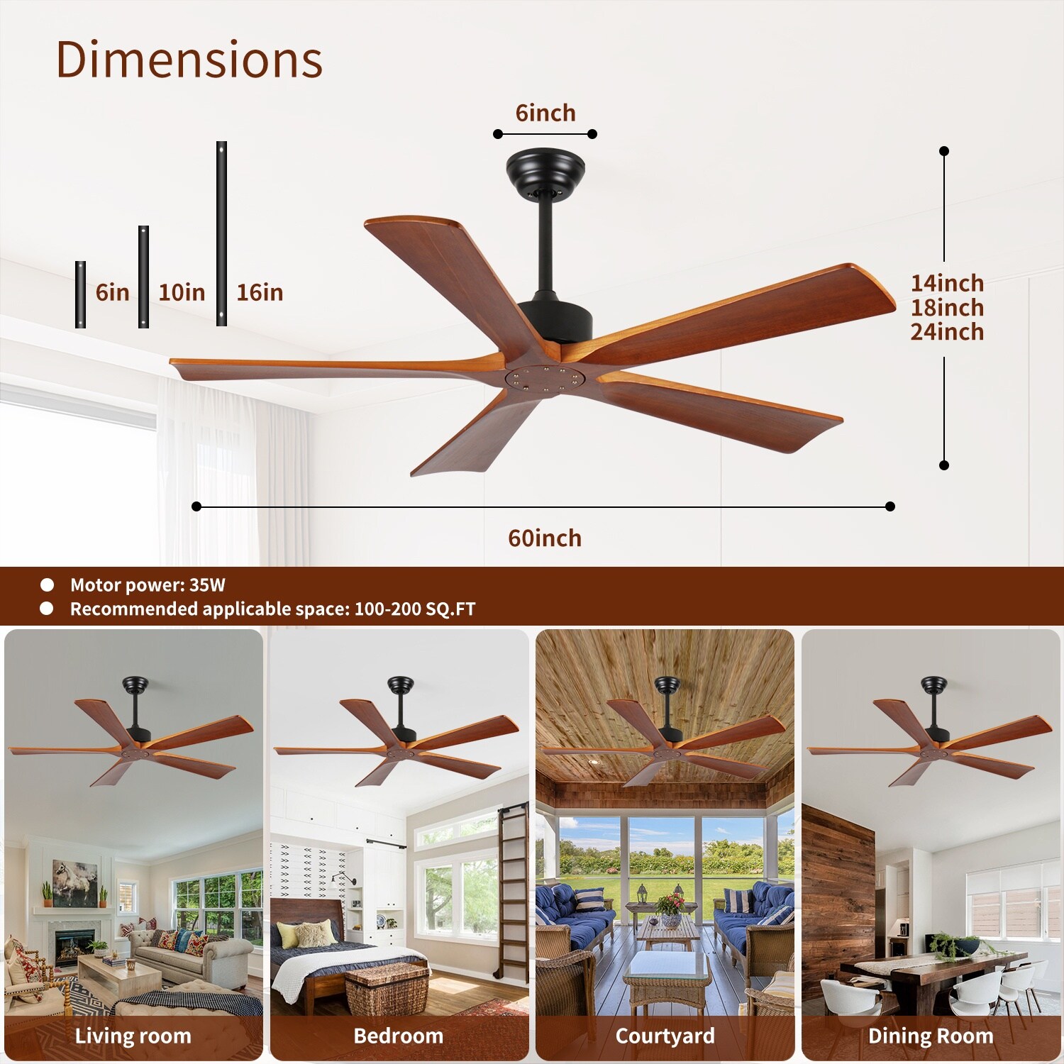 Dexmalle W2878P333280 Ceiling-Fans - View #2