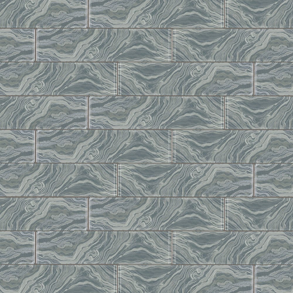 River Rock 3-in x 12-in Glossy Glass Subway Wall Tile (0.238-sq. ft/ Piece) | - Elida Ceramica LW23061241