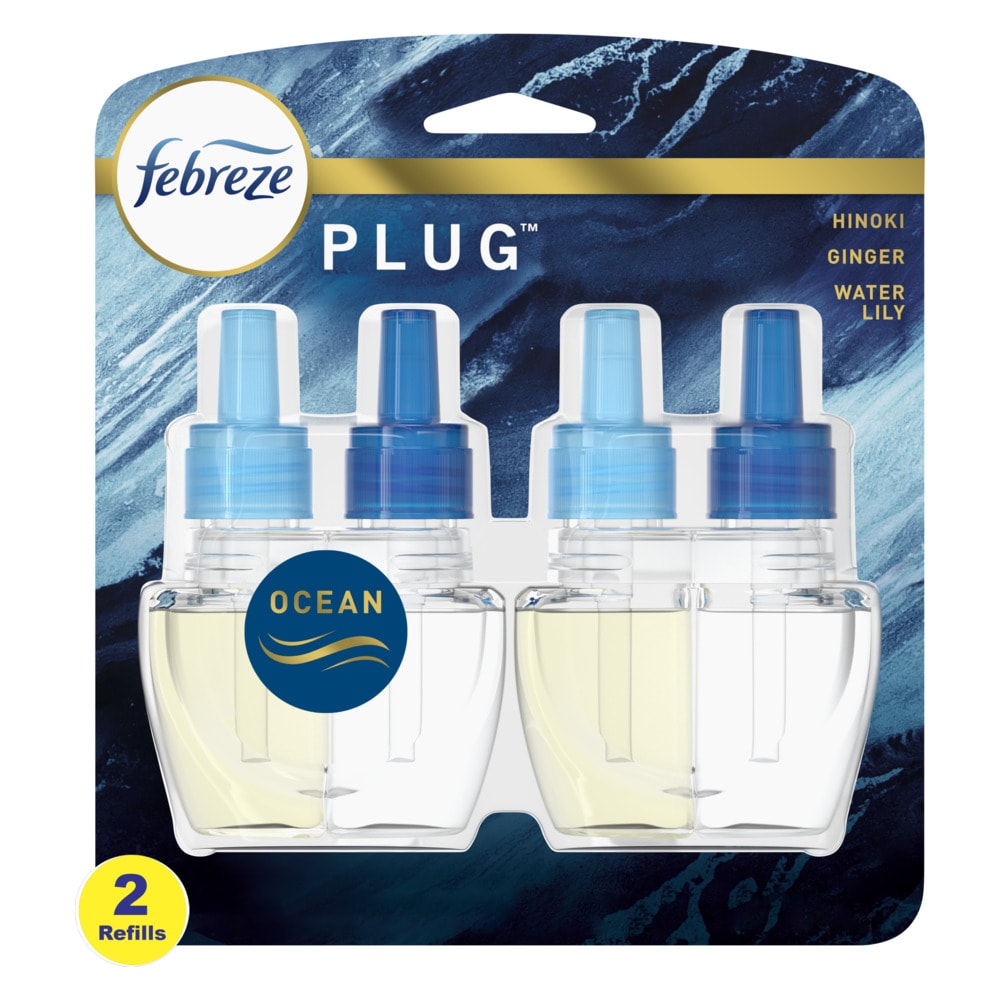 Febreze Odor Eliminator 0.14-oz Ocean Dispenser Air Freshener (2-Pack) in  the Air Fresheners department at