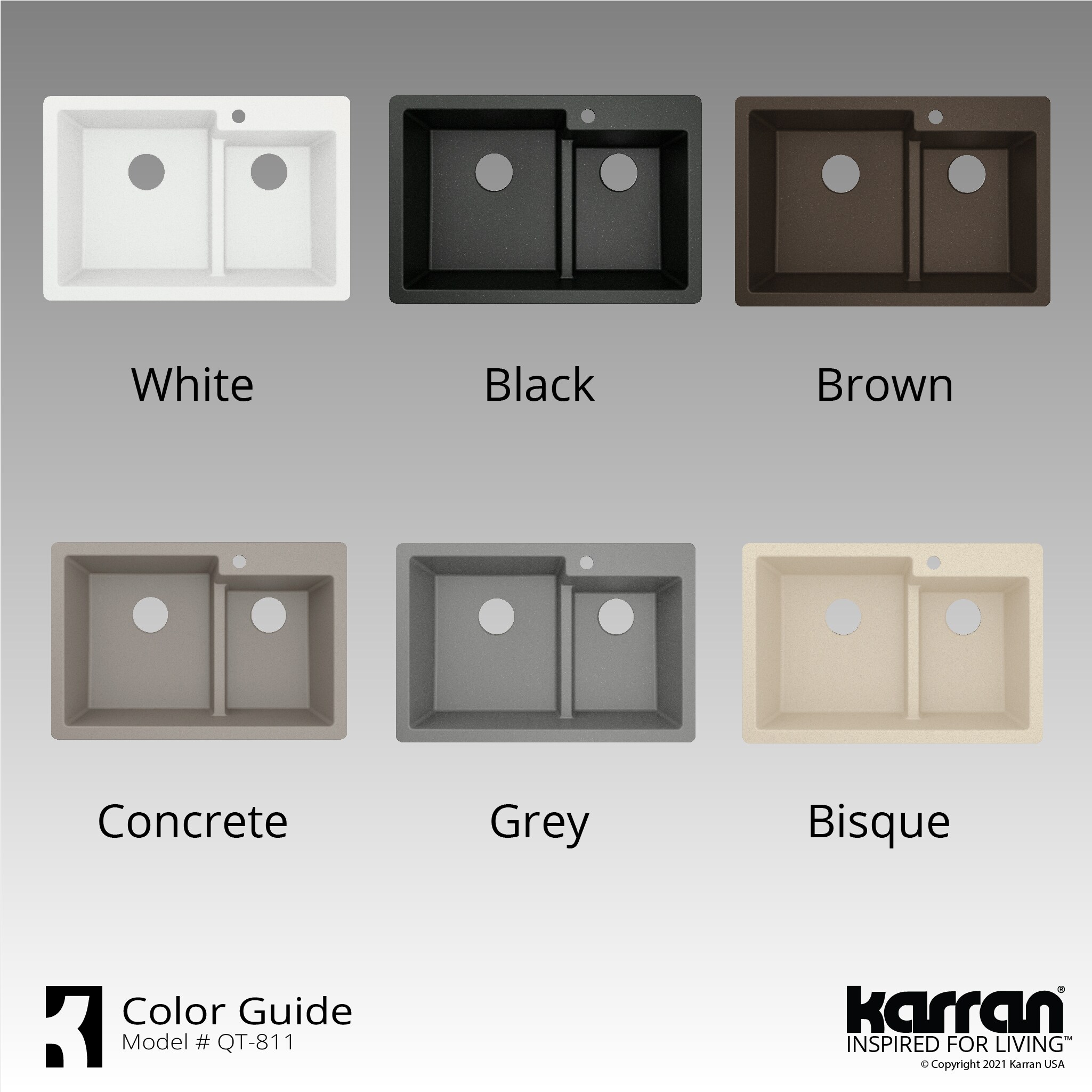 Karran QT-811-BI-PK1 Kitchen-Sinks - View #12