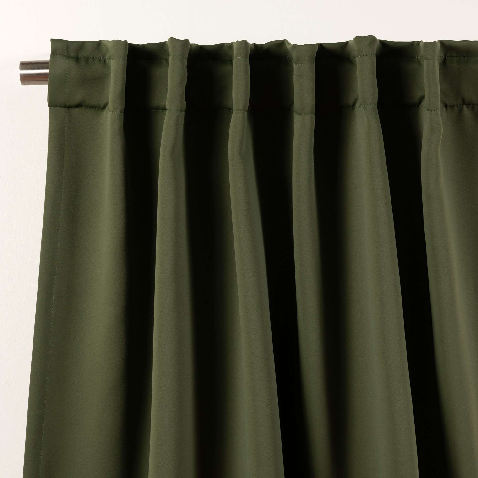 Best Home Fashion SOLID-63-MOSS curtains - View #2