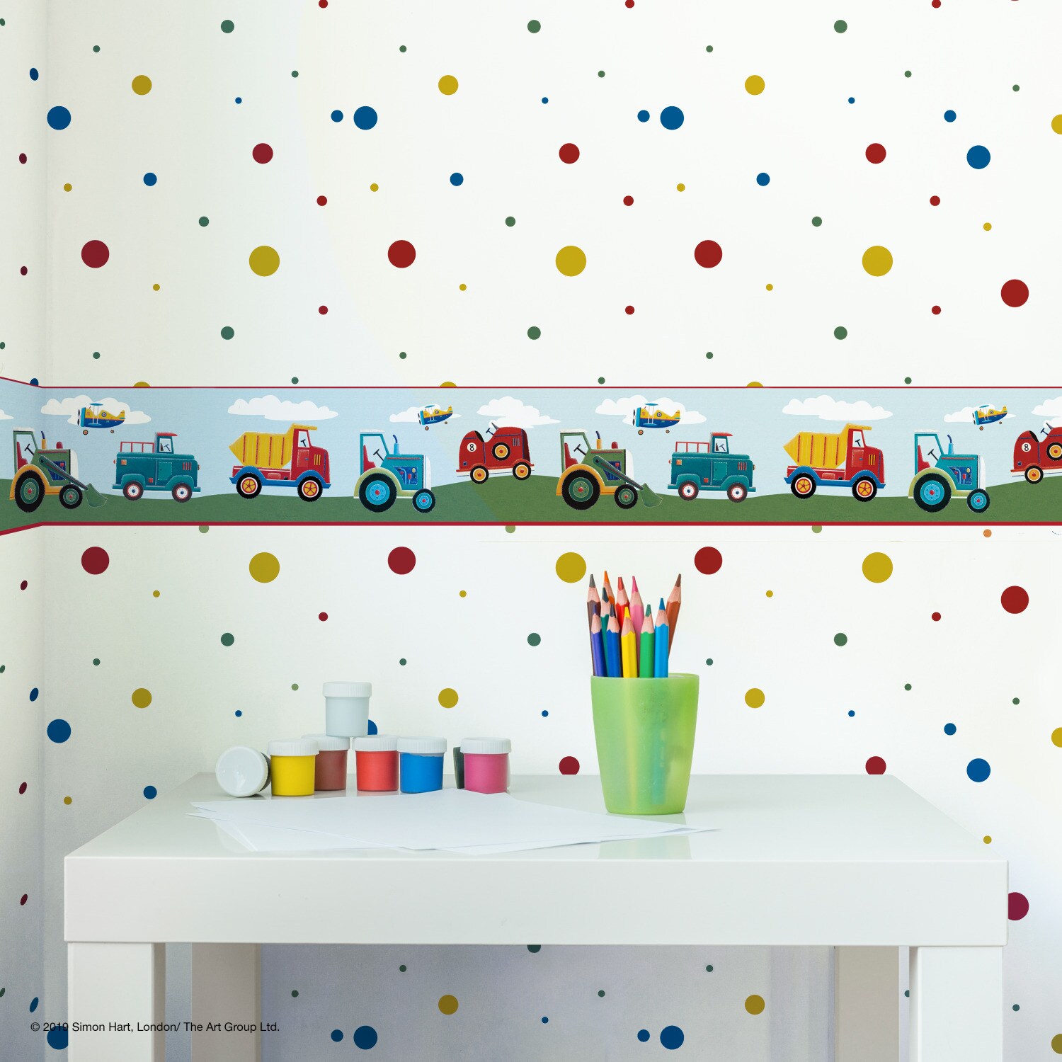 RoomMates RMK4402BD Wallpaper-Borders - View #3