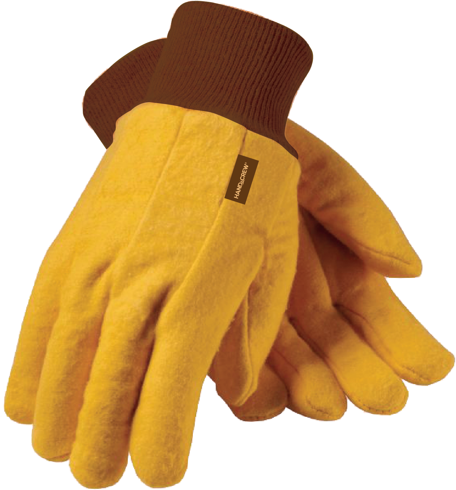 HandCrew USHG-2105FA One size fits all Yellow Synthetic leather 6 -Pairs