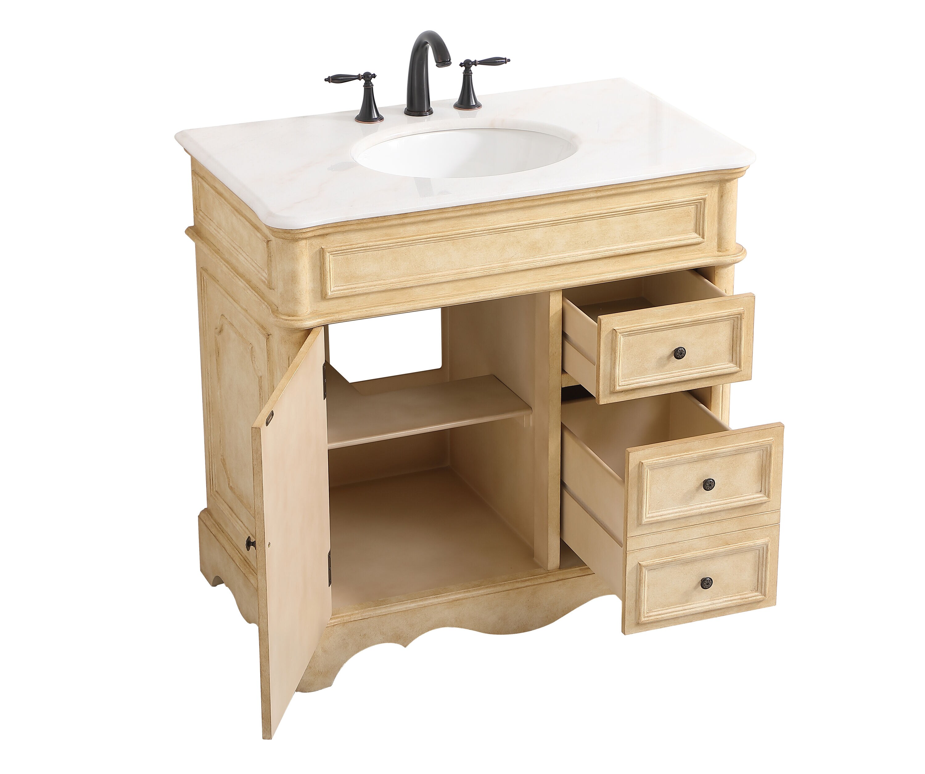 Elegant Decor HF91308AB Bath-Vanity-Combo - View #10