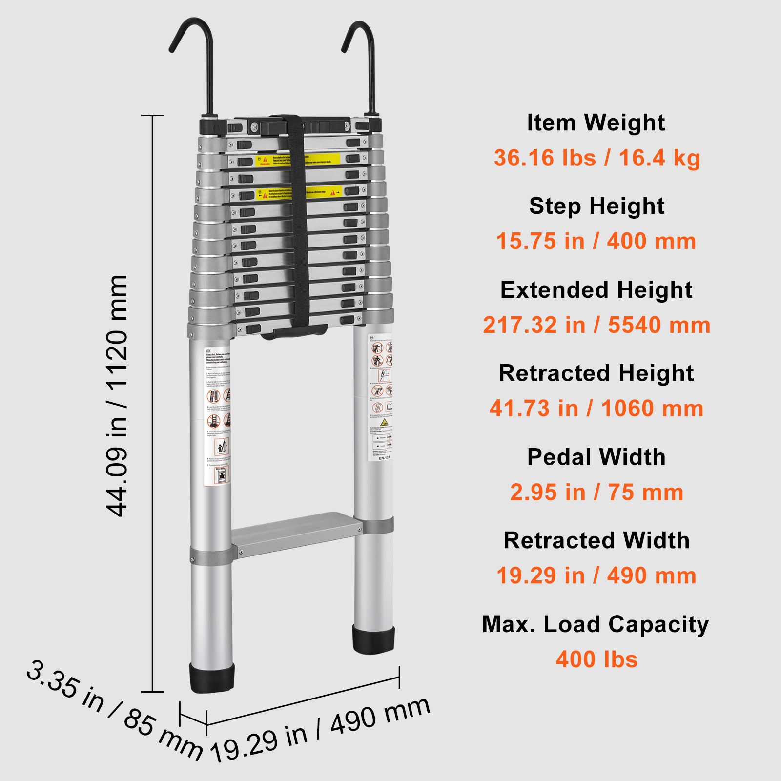 VEVOR SCSSLTQ1851902809V0 Step-Ladders - View #7