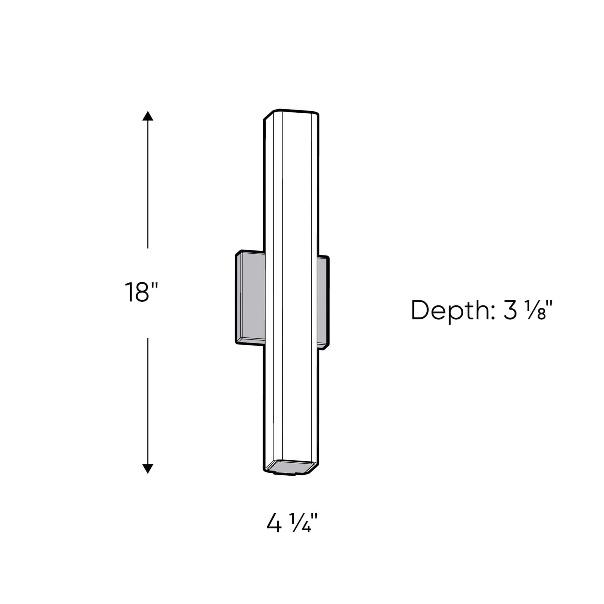 DALS Lighting LEDVAN001-CC-18BK b089995 - View #4