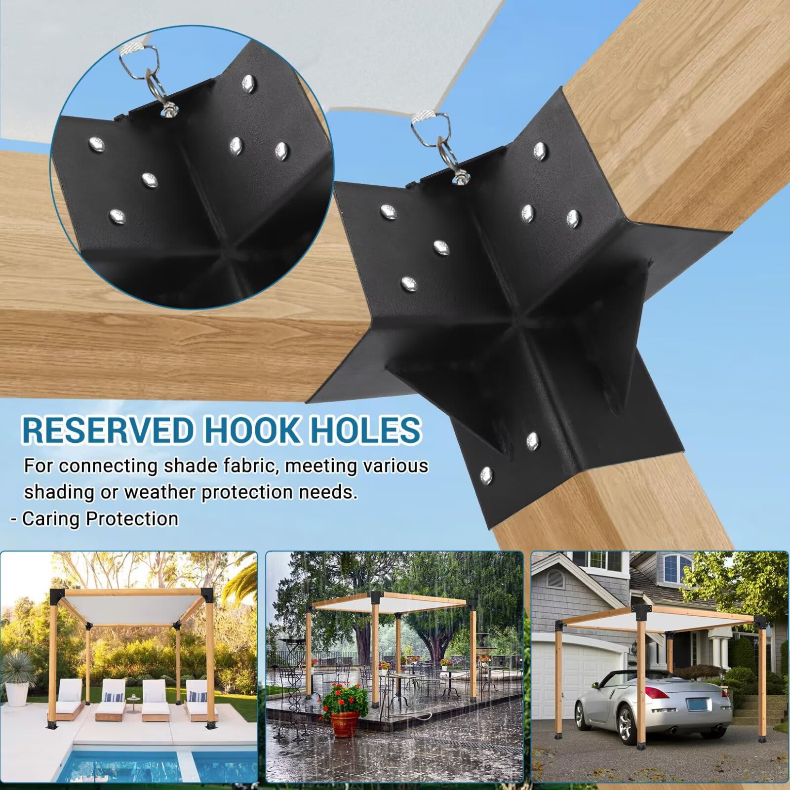 Qeetex JXNAG-PHO-11544OTH Pergola-Parts-Accessories - View #3