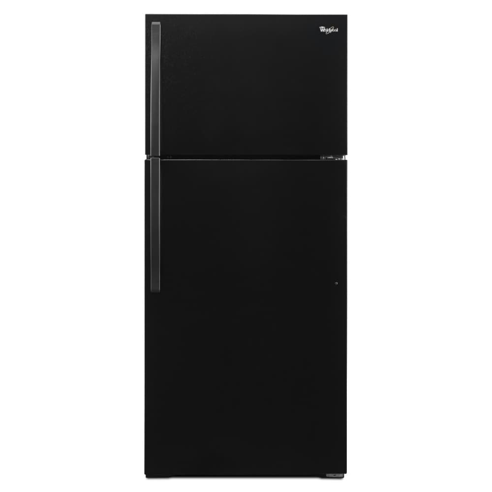 Whirlpool WRT314TFDB 14.3-cu ft Top-Freezer Refrigerator ( Black )