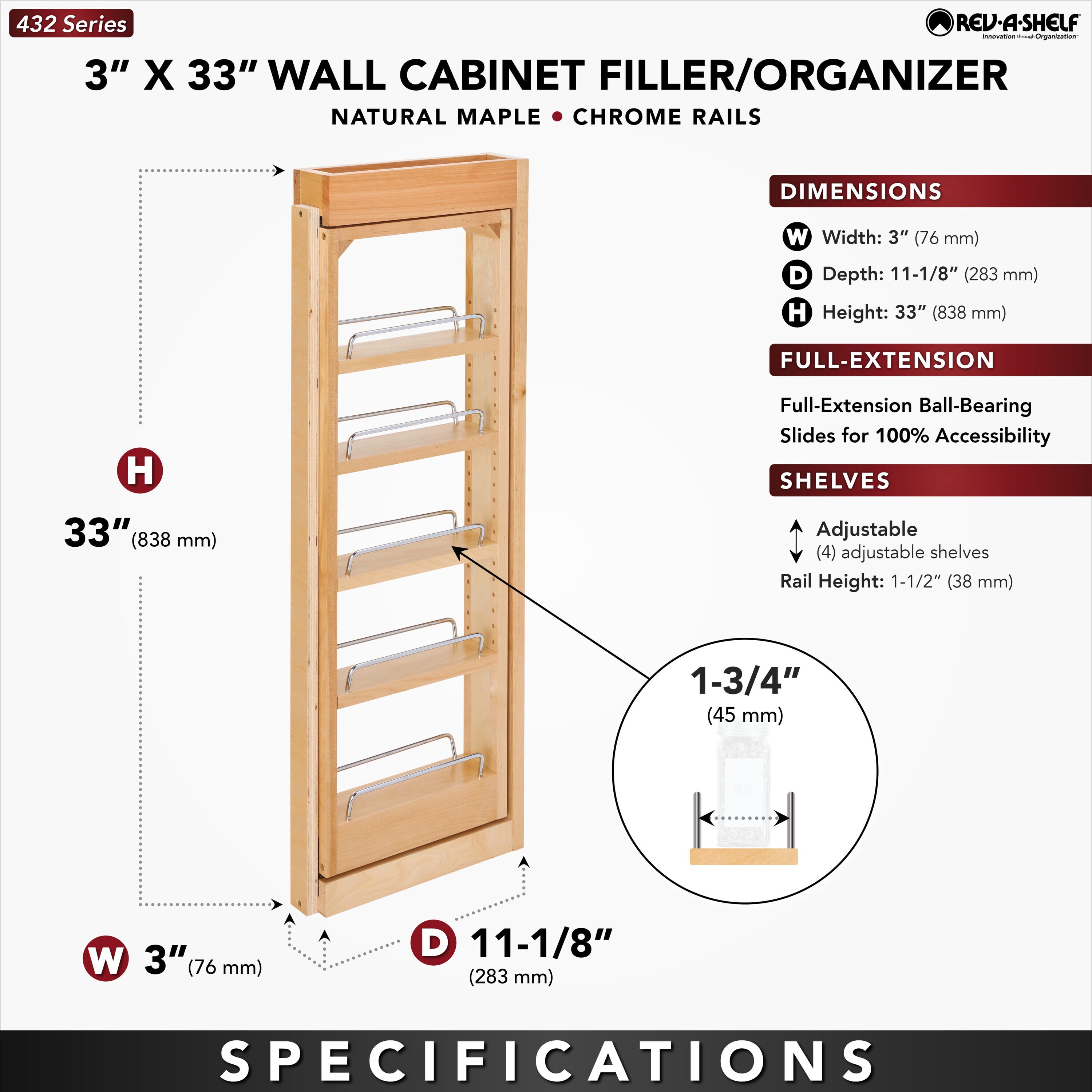 Rev-A-Shelf 299667 Pull-Out-Cabinet-Baskets - View #3