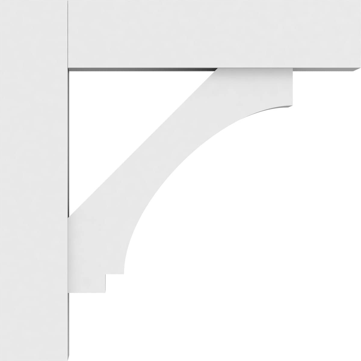 Ekena Millwork BKTP03X16X16IMP05 Exterior-Brackets-Braces - View #3