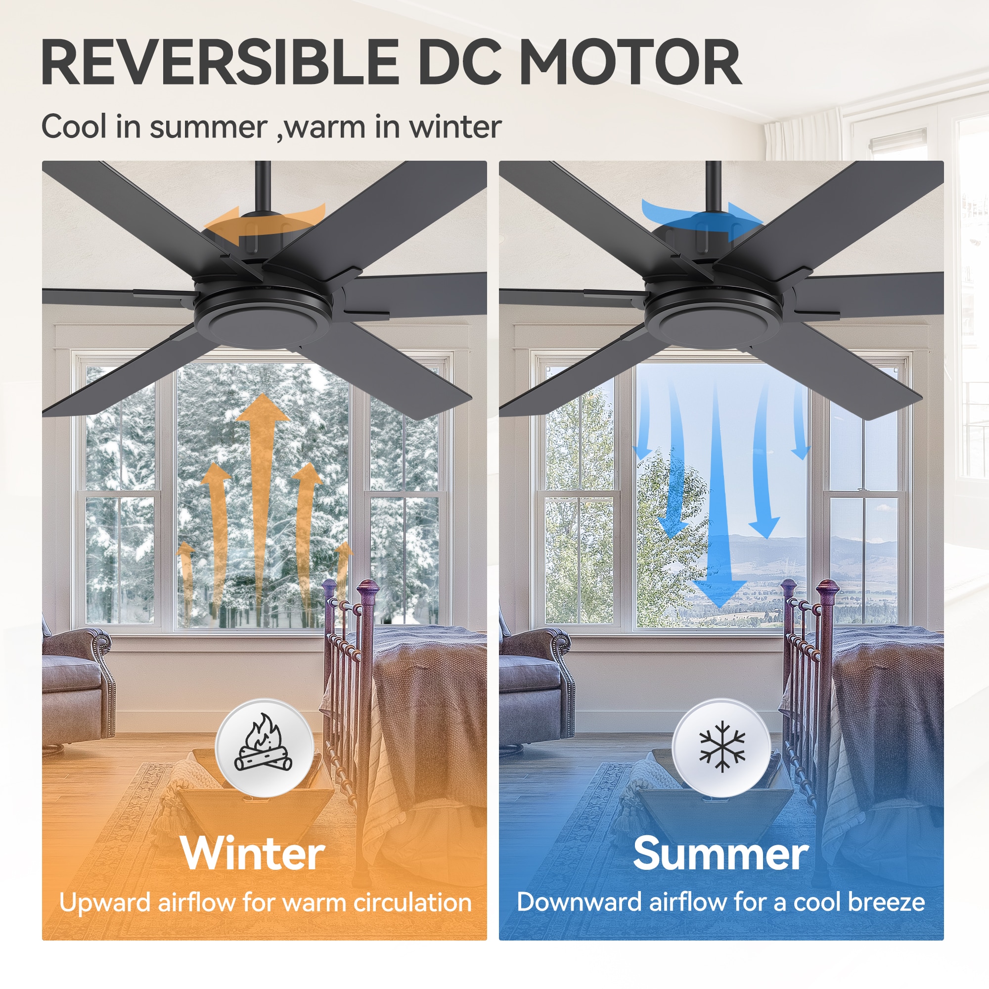 Breezary 35064-WG Ceiling-Fans - View #5