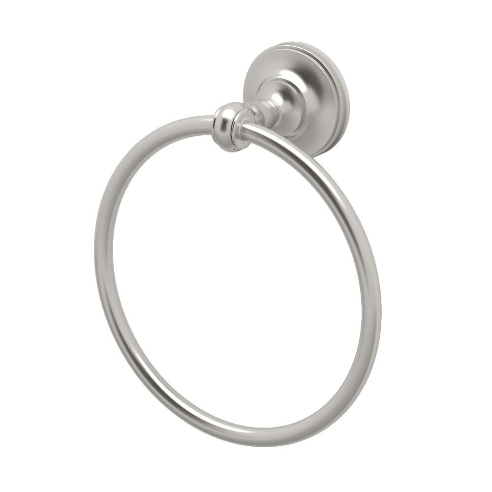 Gatco 4022 Tavern Satin nickel Wall mount Single Towel Ring