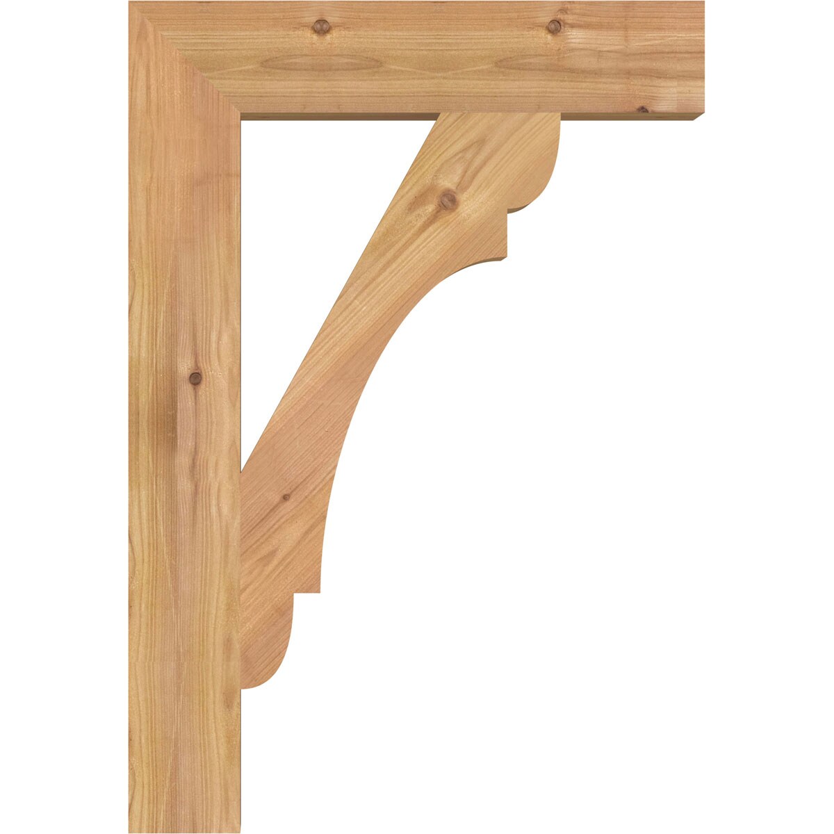 Ekena Millwork BKT04X18X26OLY05SWR Exterior-Brackets-Braces - View #3