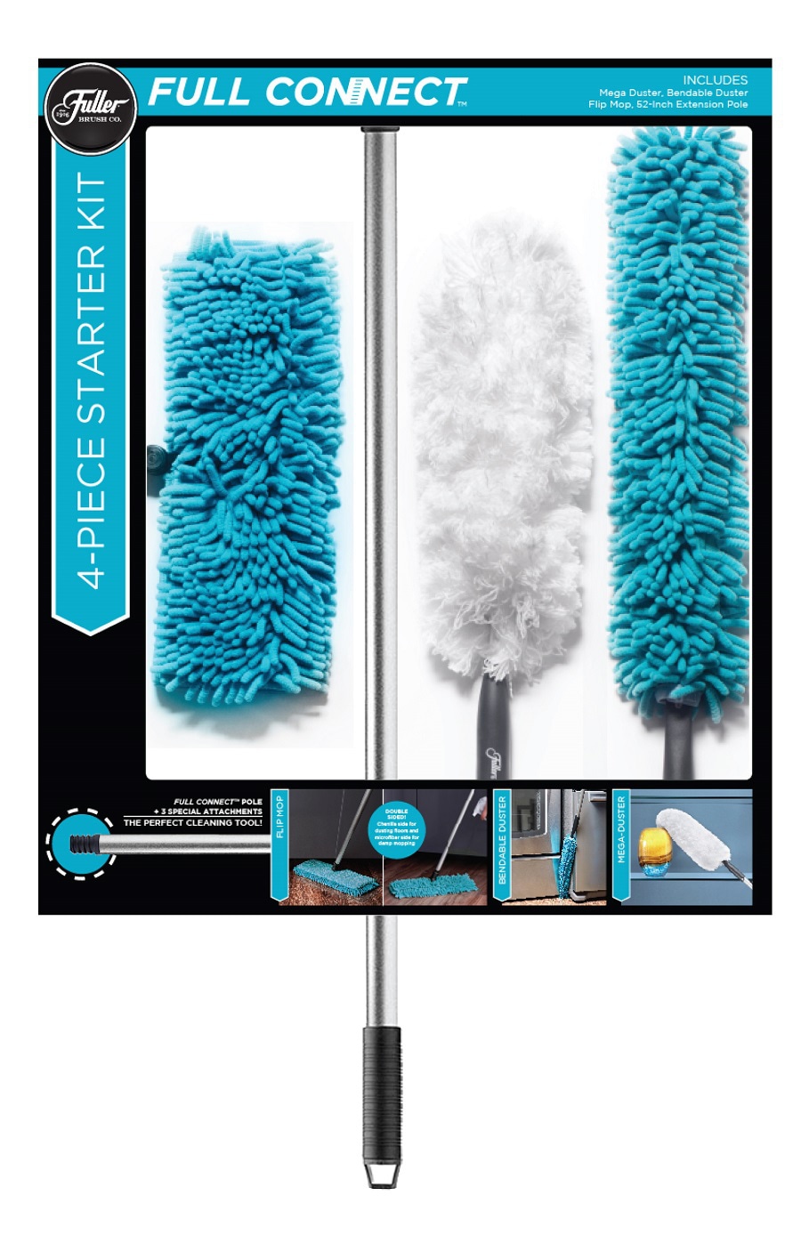 Multipurpose Cleaning Brush / Fan Cleaner mop Unboxing & Review ! 