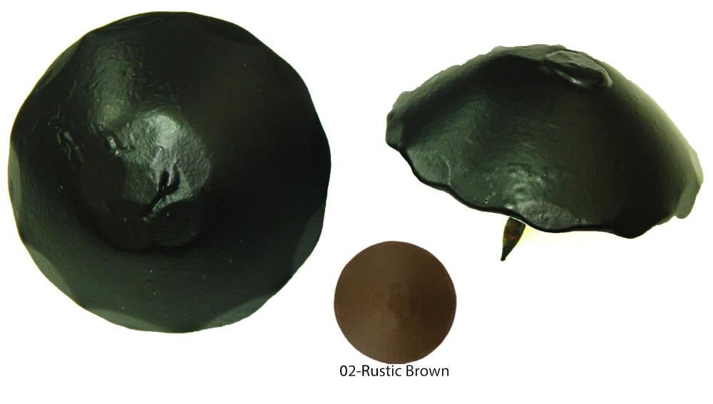 Agave Ironworks CL008-02-20PK Round Clavos 20-Pack 2-in Brown Gate Hardware Kit