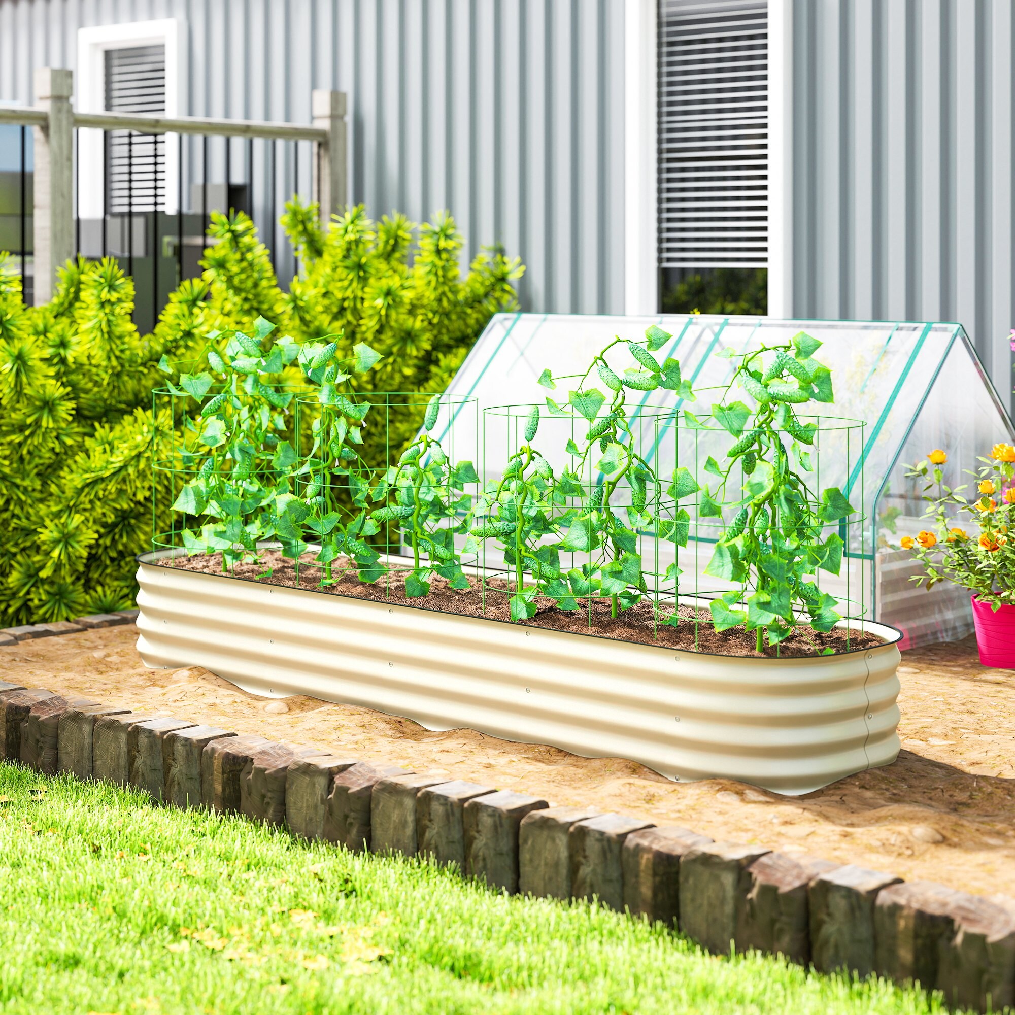 LUXEYARD DS-M-BAC06725 Raised-Garden-Beds - View #3