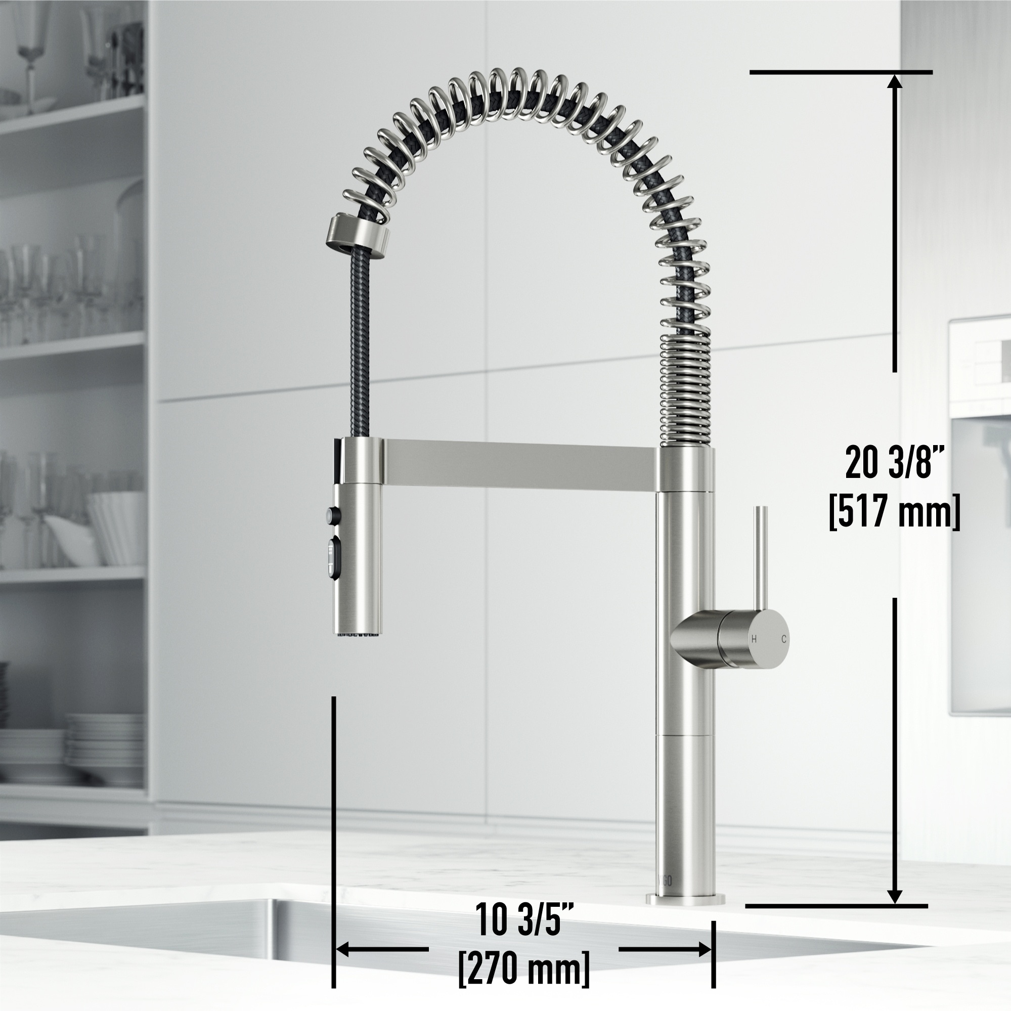 VIGO VG02052ST Kitchen-Faucets - View #3