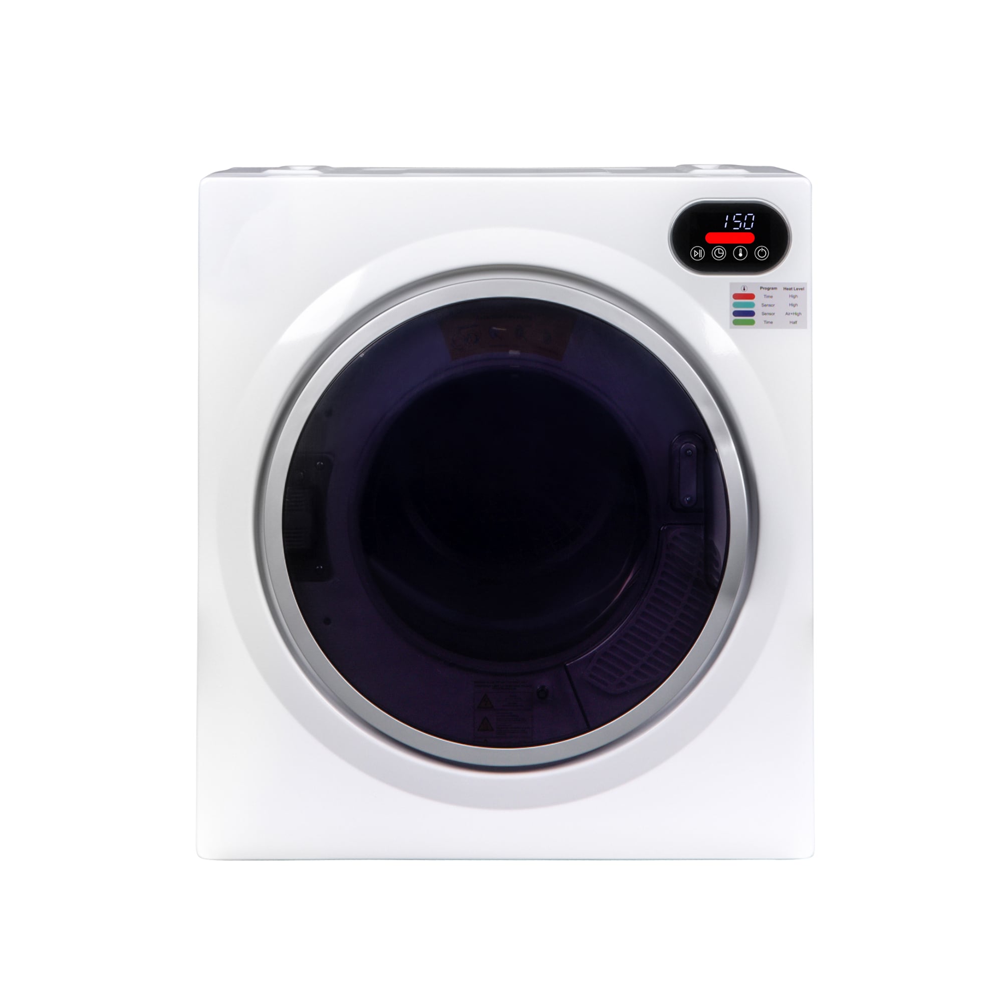 Magic Clean 2.6 Cu. ft. Front Load White Electric Portable Dryer