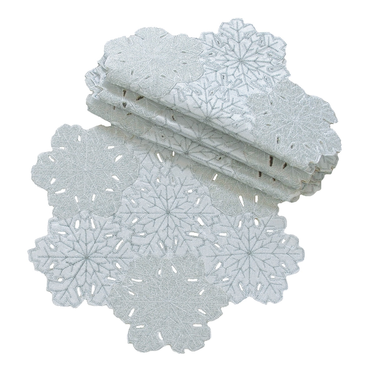 XIA Home Fashions XD1081616RND 16-Inches Tabletop Decoration 4 -Pack Christmas Decor