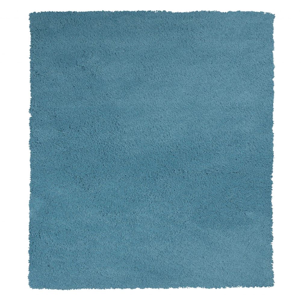 HomeRoots 353407 Bernadette 2 X 3 (ft) Rag Blue Indoor Solid Area Rug
