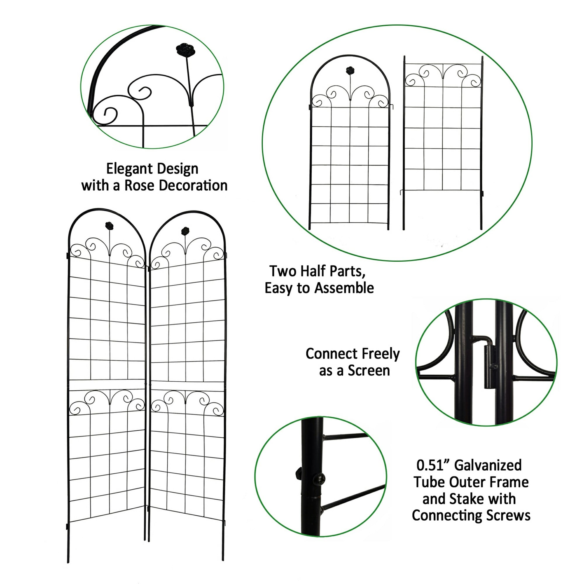 Runesay GARPOTPL-21 Arbor-Trellis-Accessories - View #7