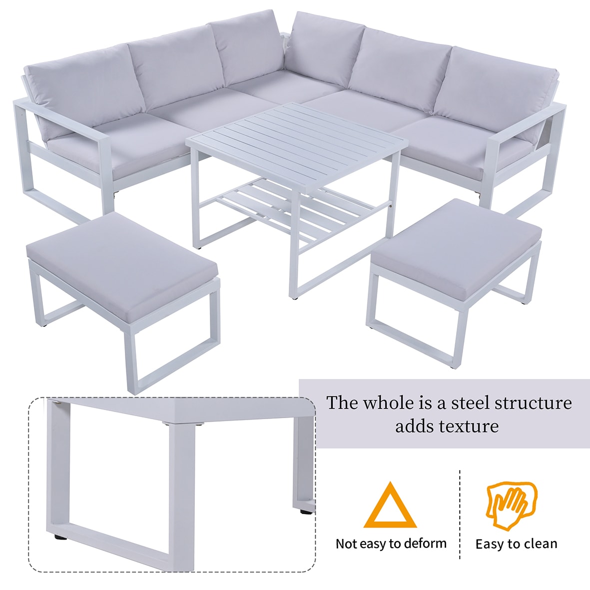 Gaierptone B230510-21 Patio-Conversation-Sets - View #7