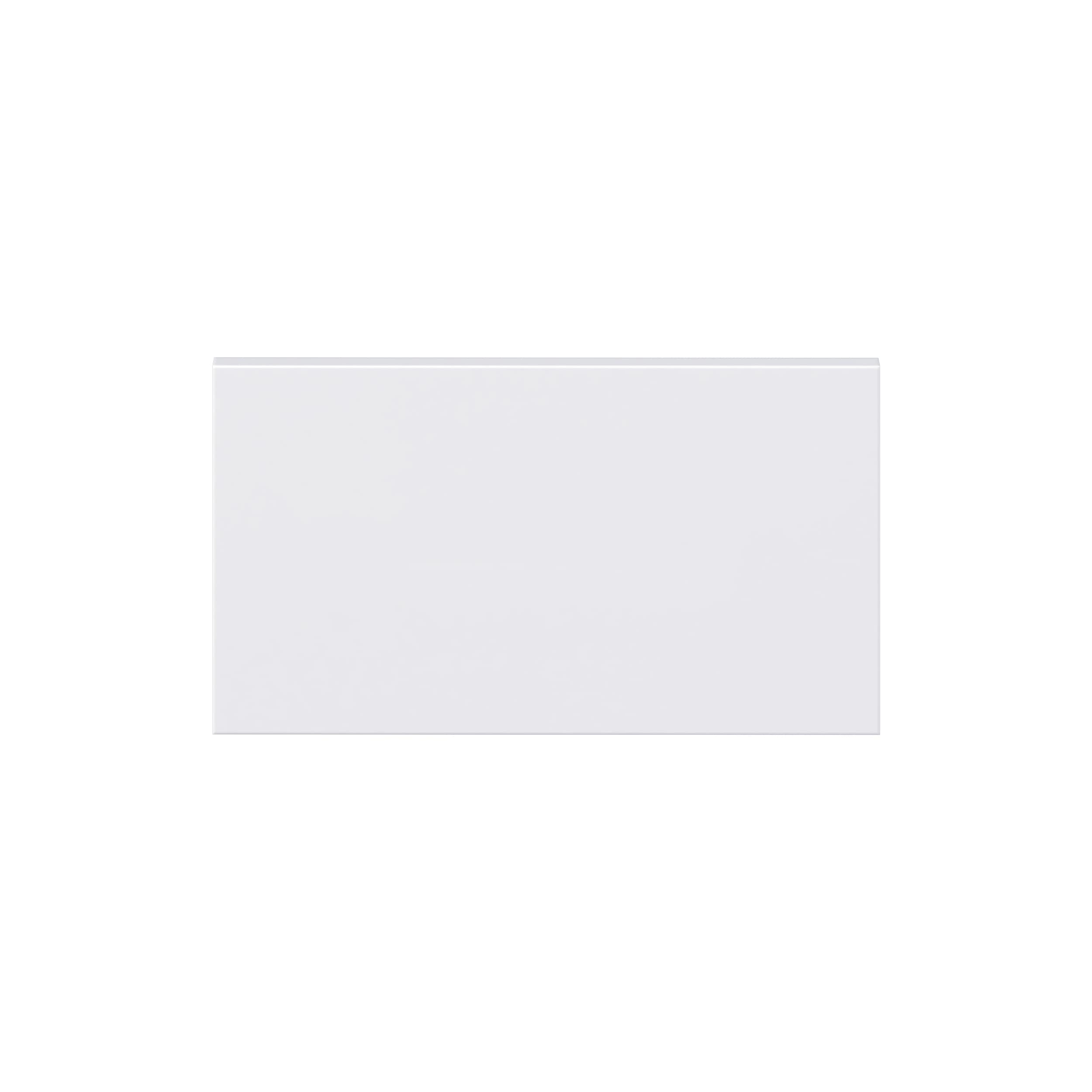 Hugo&Borg DSDR1810-LA Lasalle 18-in W x 10-in H Bright White Slab Laminate Slab Wall cabinet door (Fits 18-in x 30-in wall box )