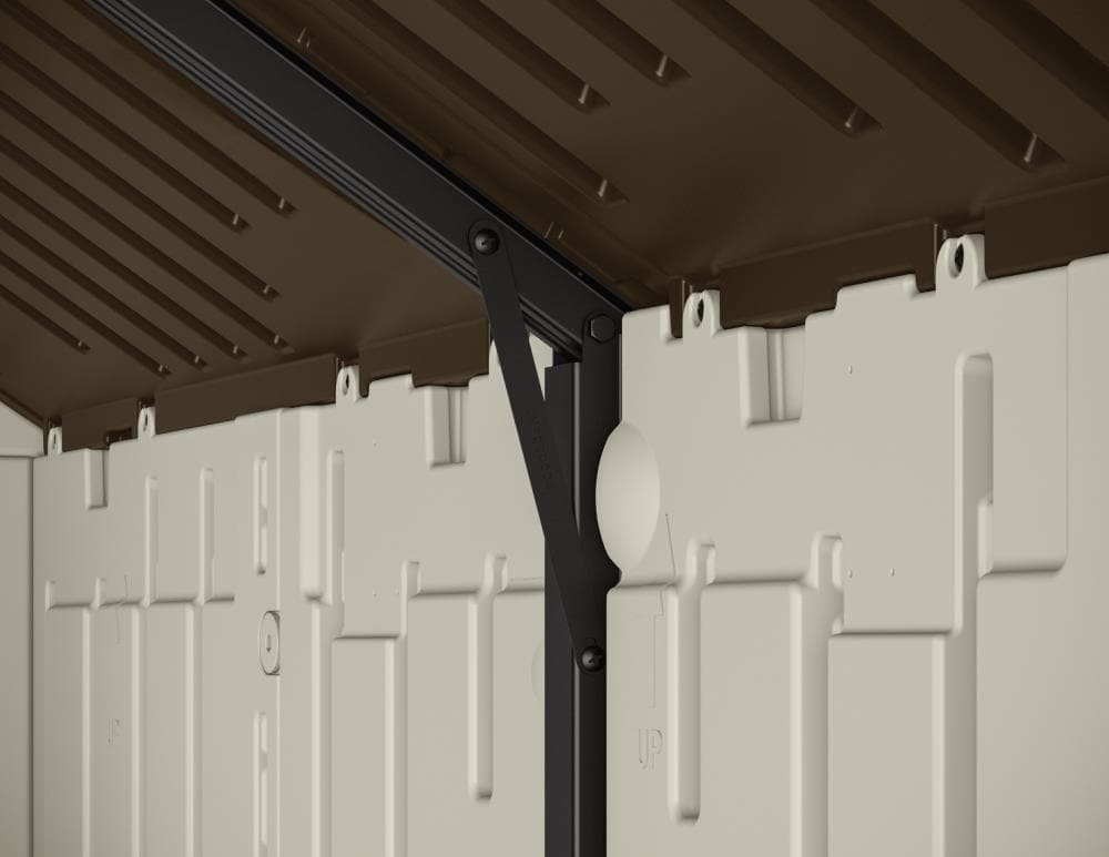 Suncast BMS7790D Vinyl-Resin-Storage-Buildings - View #9