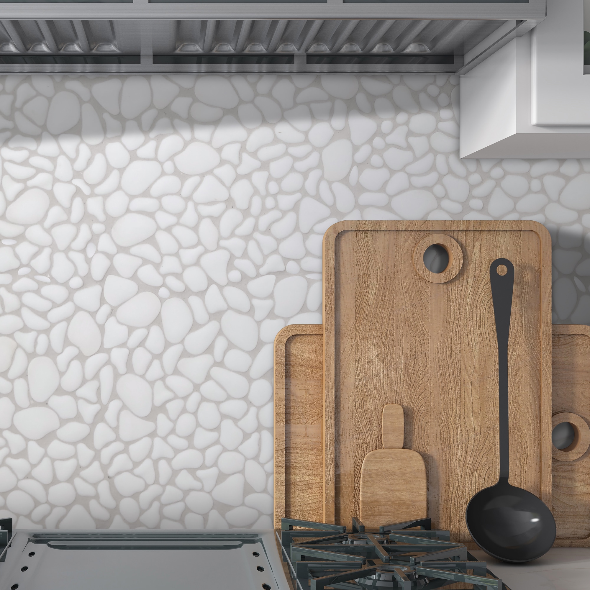 SUNWINGS SLHEX-WHI-10 Ceramic-Tile - View #2