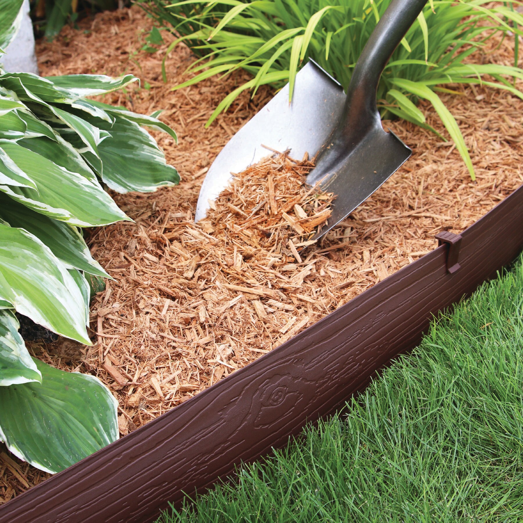 Master Mark 40 ft. Black HDPE Plastic Lawn Edging