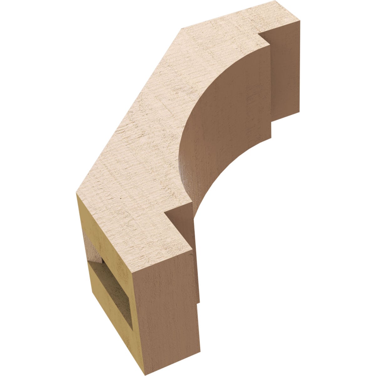 Ekena Millwork BRCUR03X08X08MRCRCPR braces - View #7