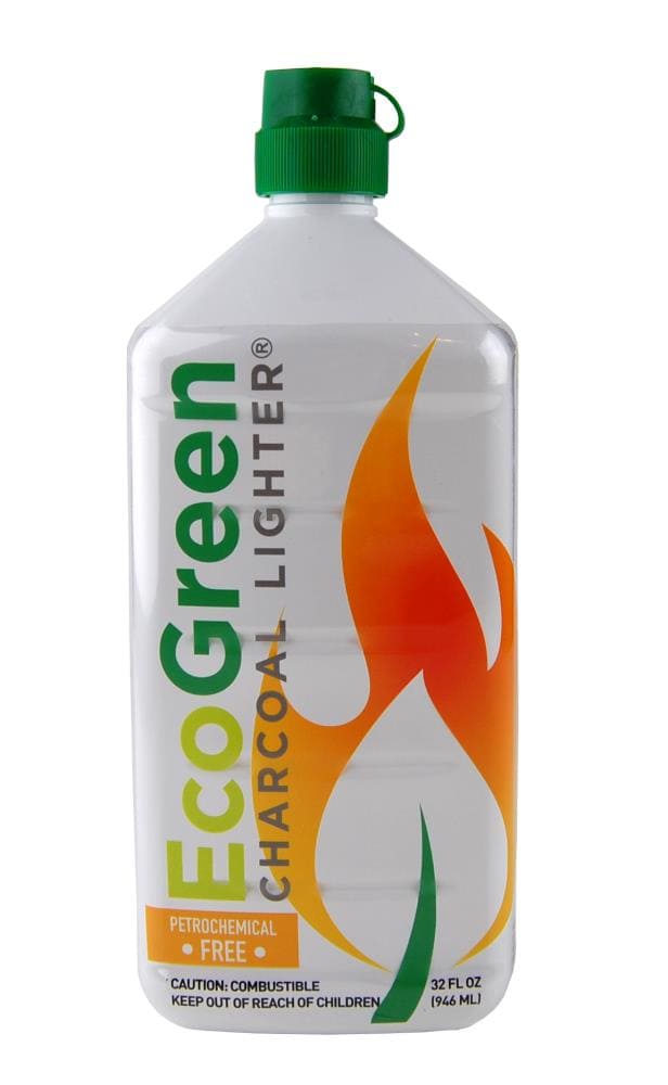 EcoGreen Natural Charcoal Lighter Fluid 32-fl oz-Pack Charcoal
