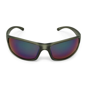 Flying Fisherman Women's Slack Tide Polarized Sunglasses - Granite Frame - Smoke Blue Mirror Lens
