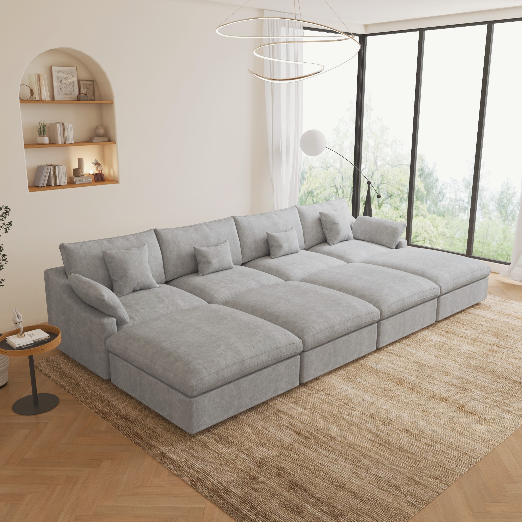 BuotiqHom DH-S4+4-140LG Sofas-Loveseats - View #2