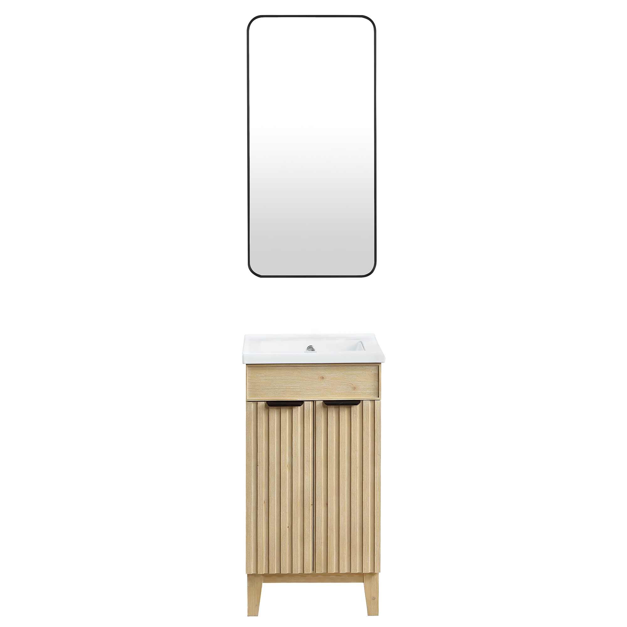Vinnova 707618-SN-WH Bath-Vanity-Combo - View #14