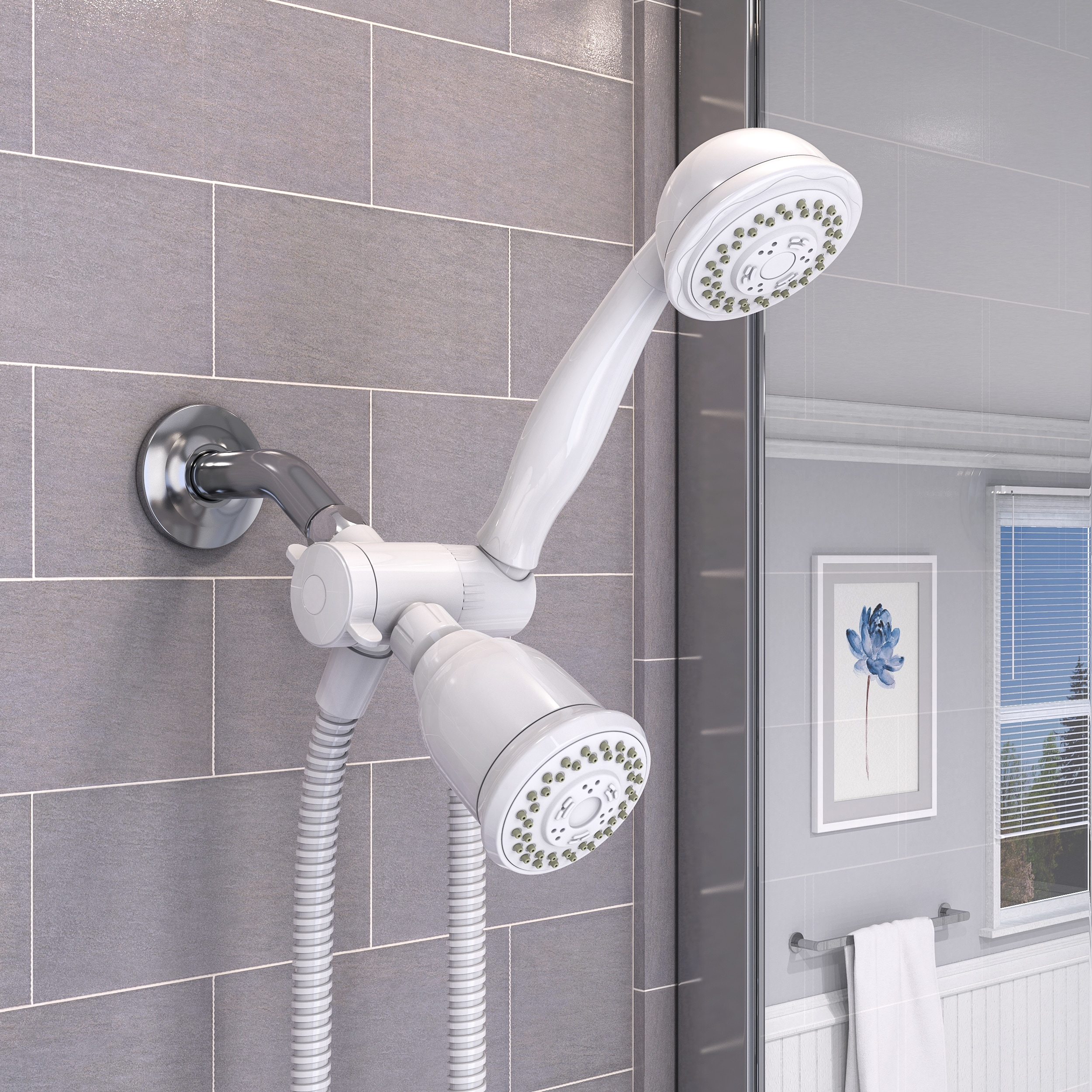 Keeney K750WH Fixed-Showerhead - View #2