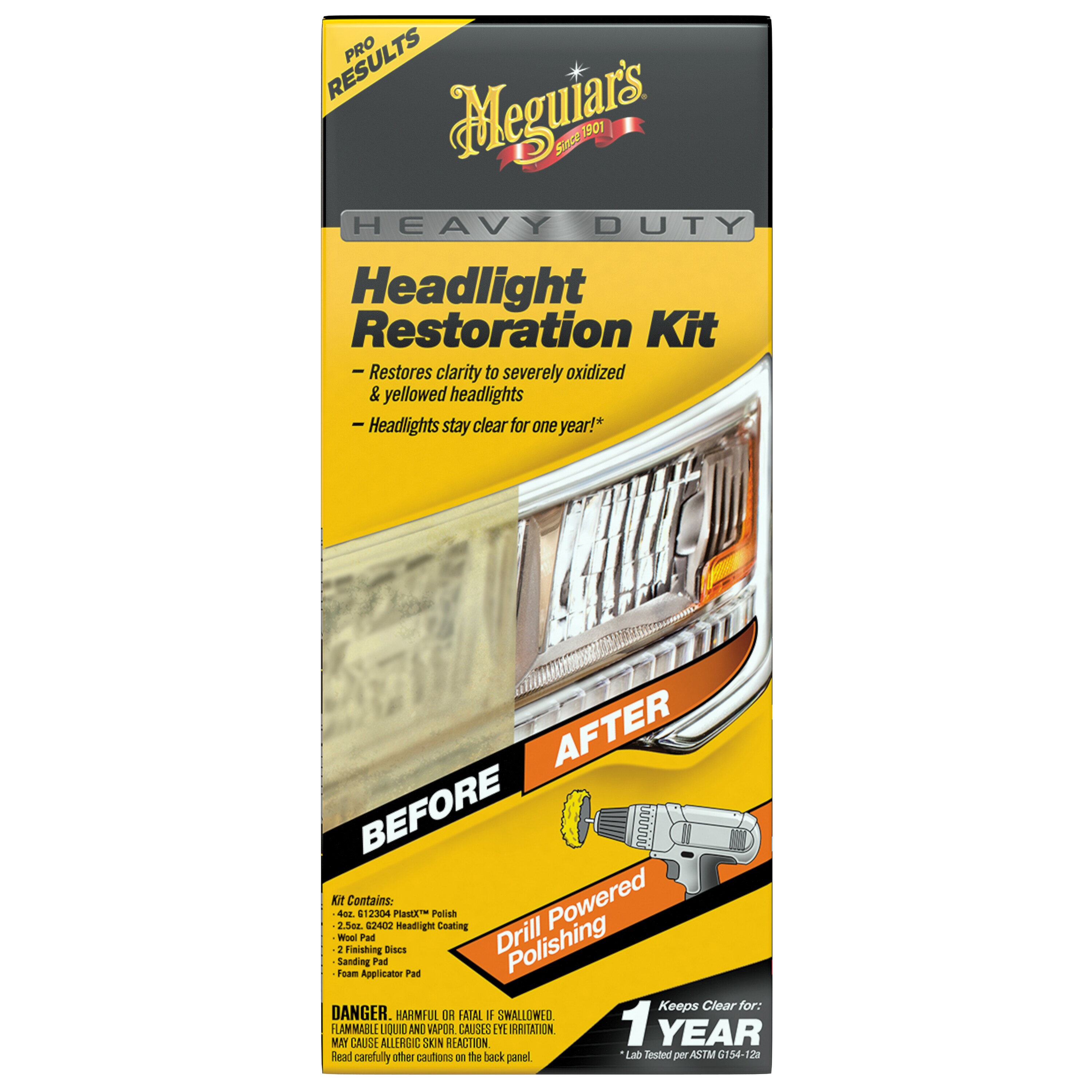 Meguiar's Restoration Kit in the Car Exterior Cleaners department